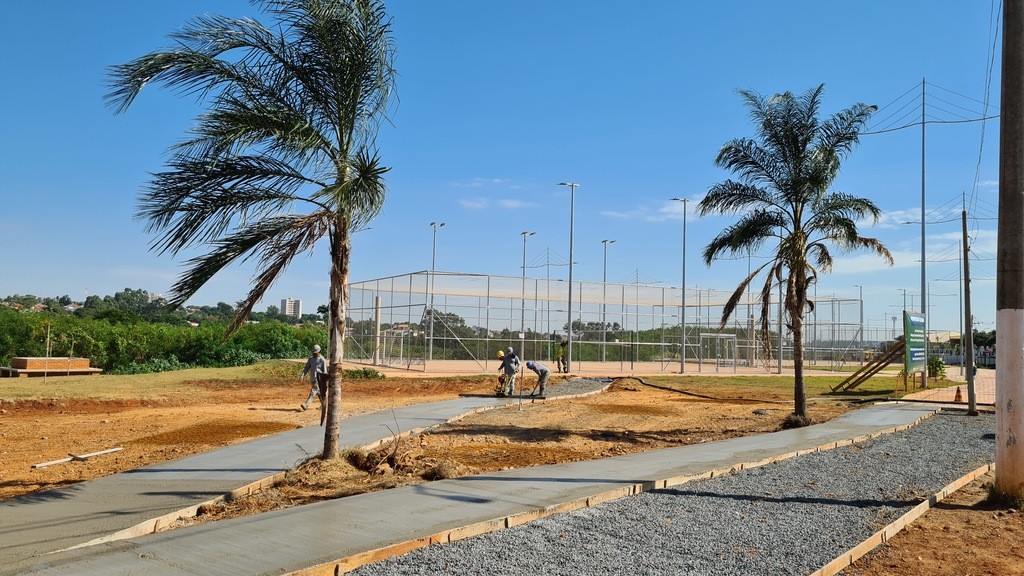 Parque Lago da Fé ganha pista de caminhada e ciclovia no trecho onde havia o PEV Gabriel