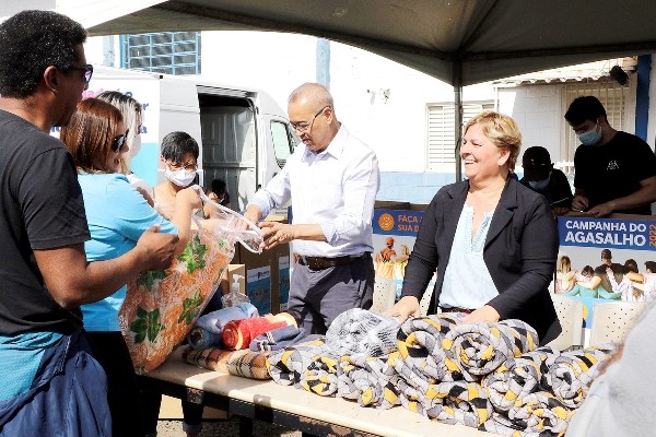Fundo Social de Hortolândia arrecada 4.300 peças de roupas e cobertores