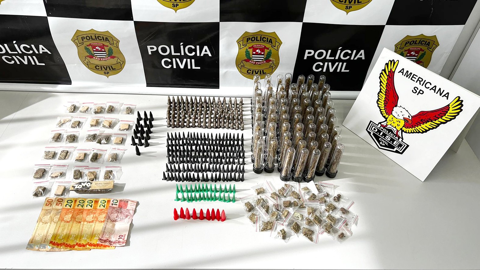 Dise de Americana apreende adolescente por tráfico de drogas na região de Nova Veneza