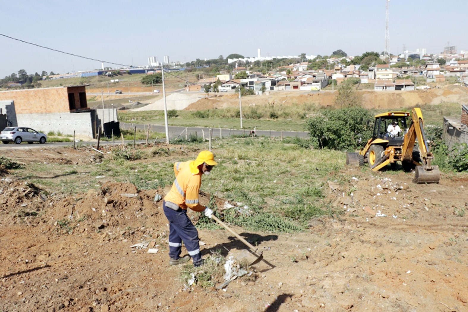 Hortolândia inicia construção de um novo PEV na região do Jd. Estefânia