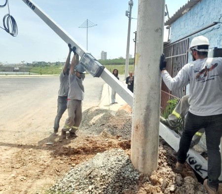 Parceria garante regularização na distribuição de energia no Santa Fé, em Hortolândia