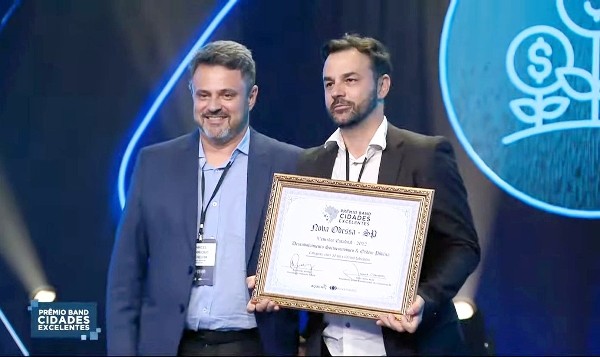 Nova  Odessa fica em primeiro lugar no Prêmio Band Cidades Excelentes 2022