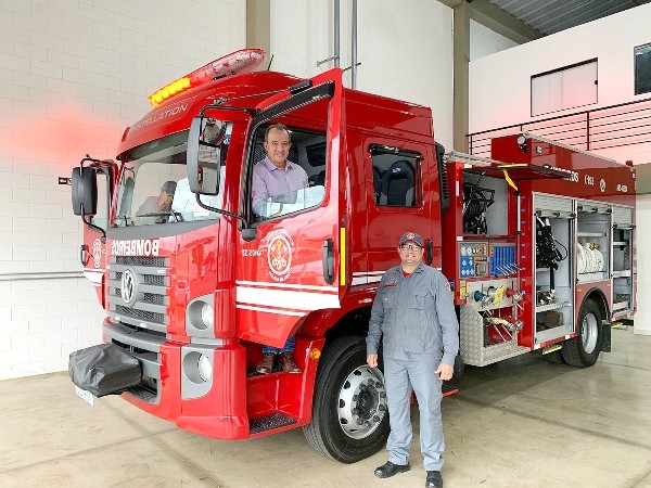 Estado define data e Leitinho e Tarcísio inauguram Bombeiros na próxima terça