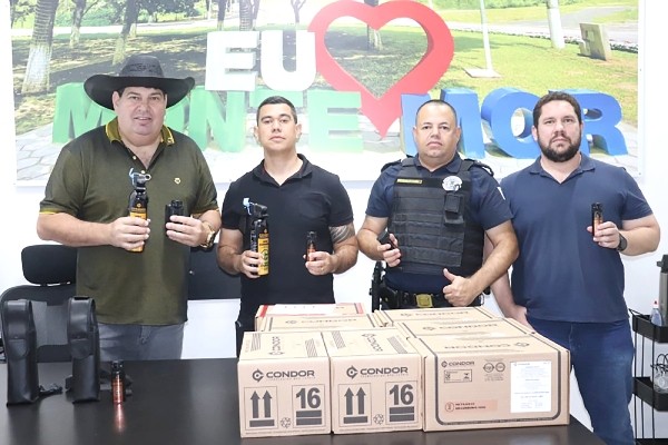 GCM de Monte Mor adquire novos dispositivos de gás lacrimogêneo