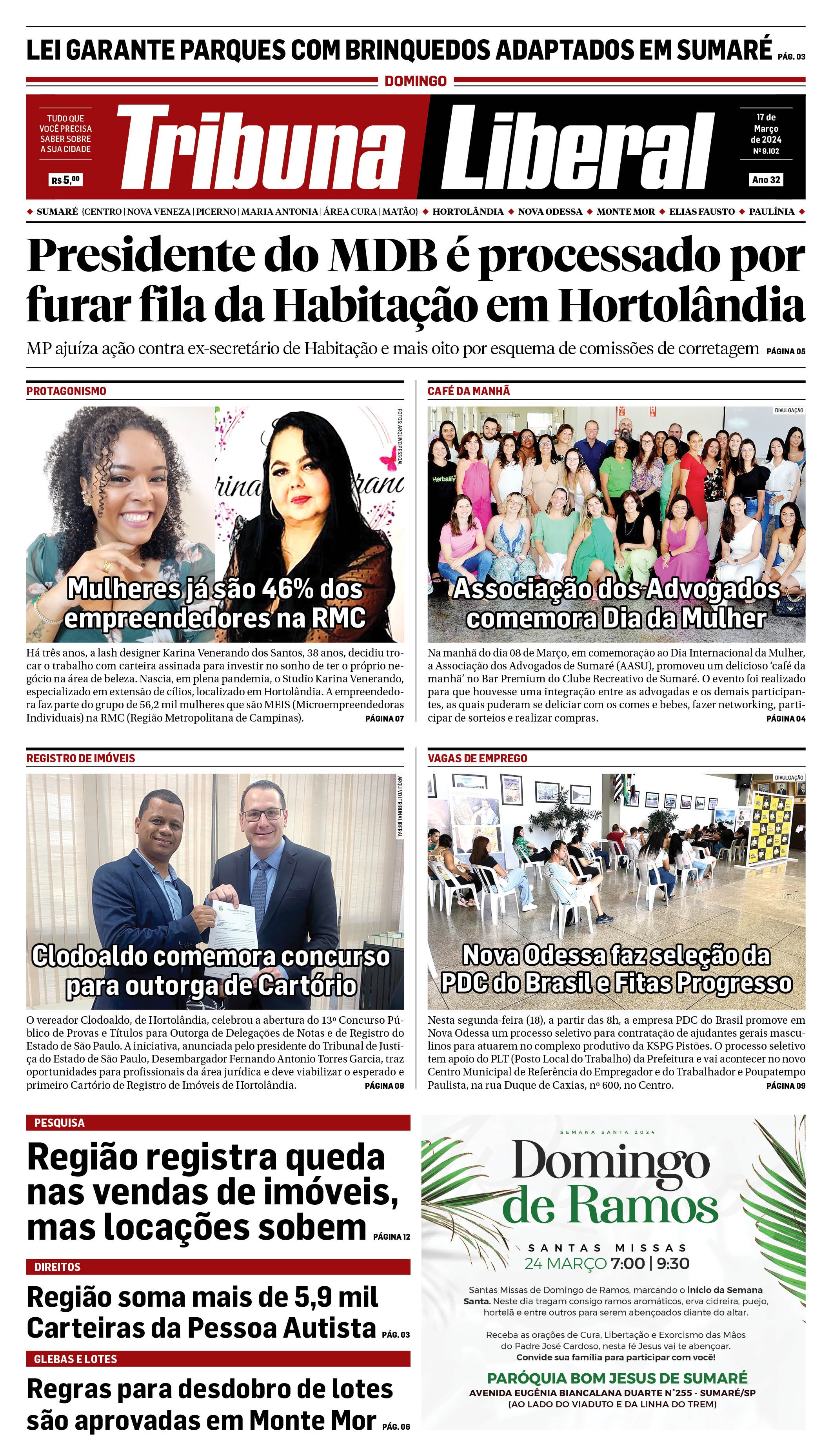 Edição de Domingo - 17-03-2024