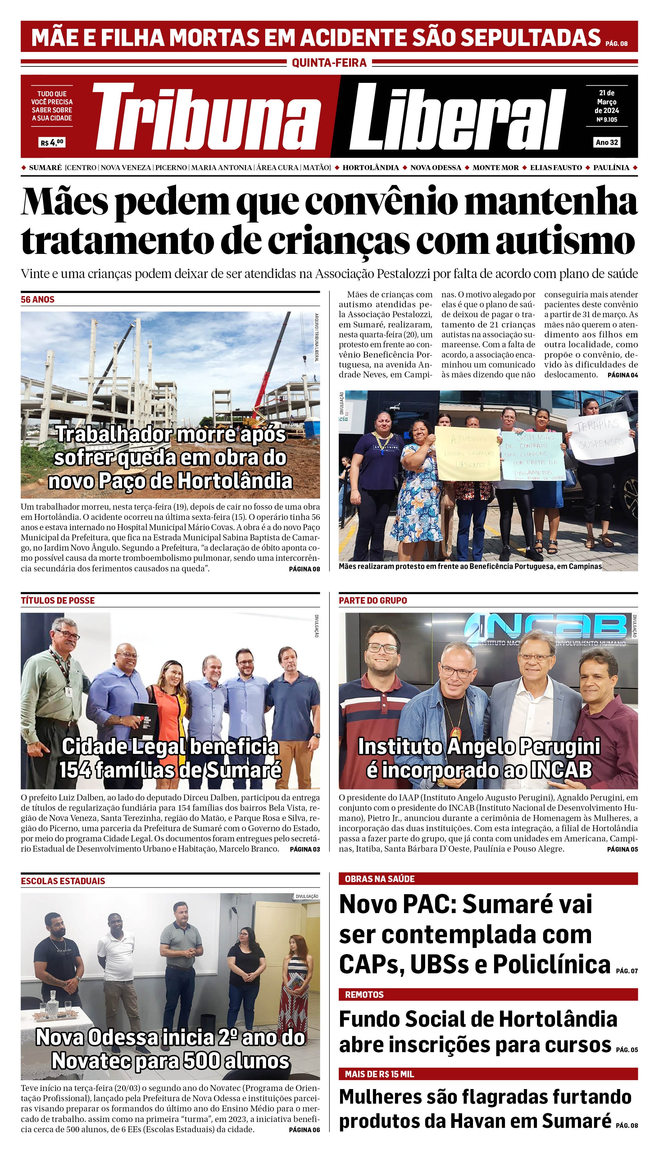 Edição de Quinta-Feira - 21-03-2024