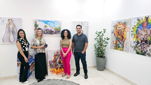 Exposição no ParkCity celebra história de Sumaré, com obra de arte alusiva ao shopping