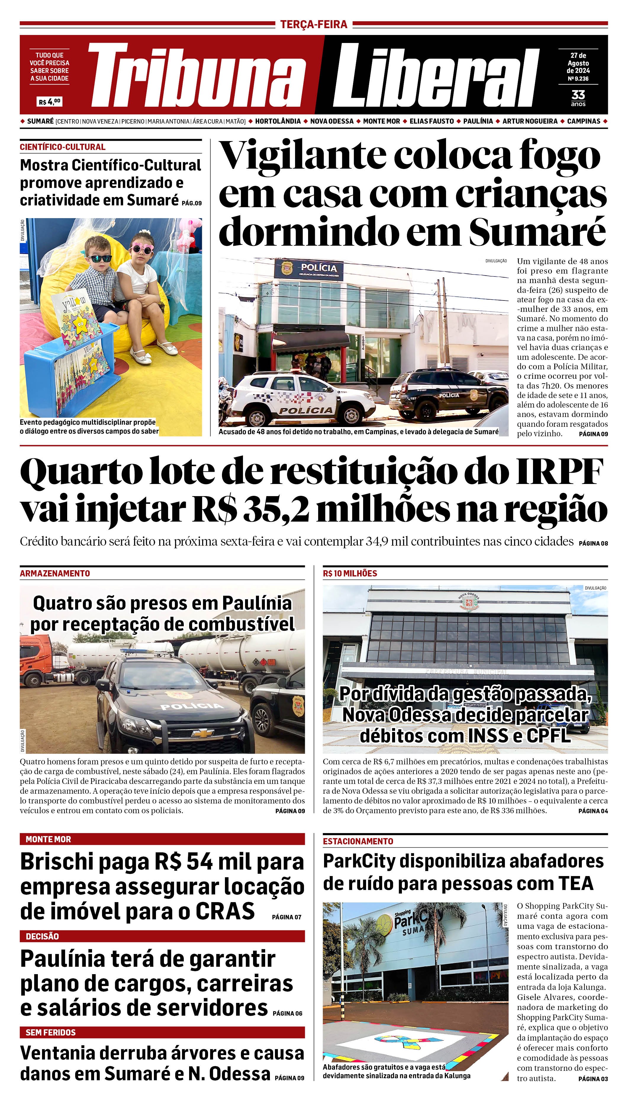 Edição de Terça-Feira - 27-08-2024