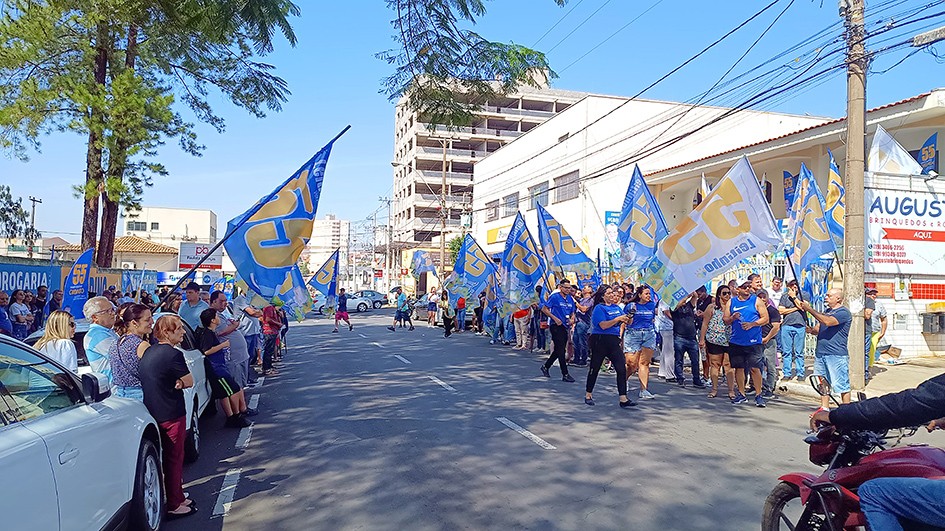 Lançamento do Comitê de Campanha à reeleição do prefeito Leitinho reúne cerca de 500 pessoas