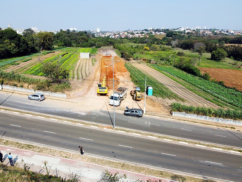 Hortolândia inicia construção de via que liga região do Jardim Santa Emília à avenida Panaíno