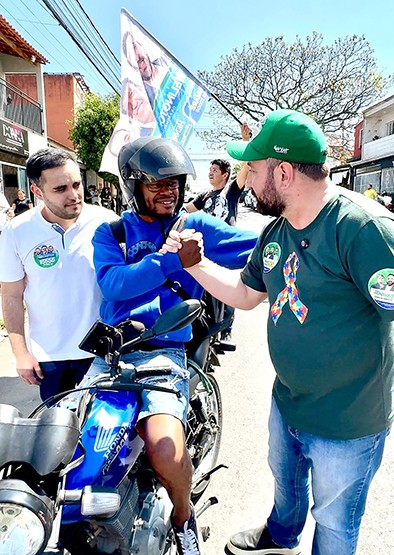 Henrique do Paraíso e André da Farmácia propõem pontos de apoio aos motoboys em Sumaré