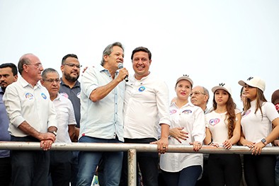 Fernando Haddad visita Sumaré e reforça o apoio do Governo Federal a Willian Souza