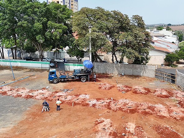 Avançam as obras do novo Hospital Municipal de Sumaré, na região central