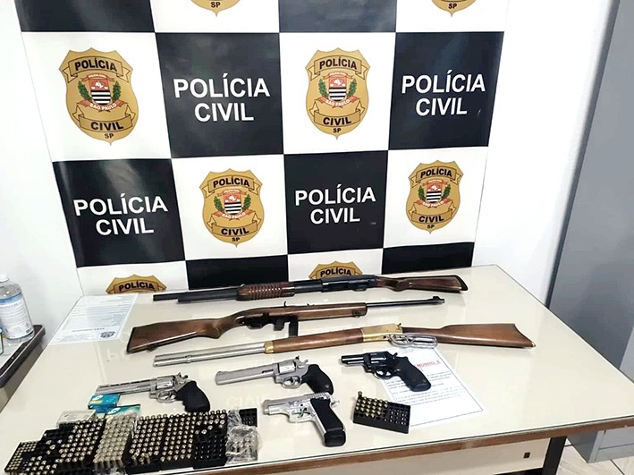 Idoso de 71 anos é detido com sete armas e munições em Sumaré