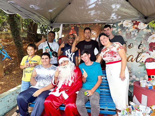 Centro de Transtorno do Espectro Autista promove Festa de Natal para referenciados