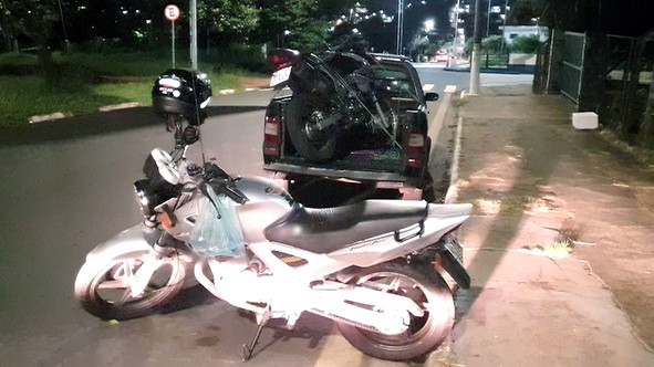 Dupla é detida por tentativa de furto de motos no estacionamento da Prefeitura de Hortolândia