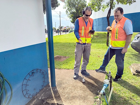 Coden Nova Odessa anuncia pesquisa noturna de vazamentos na rede de água