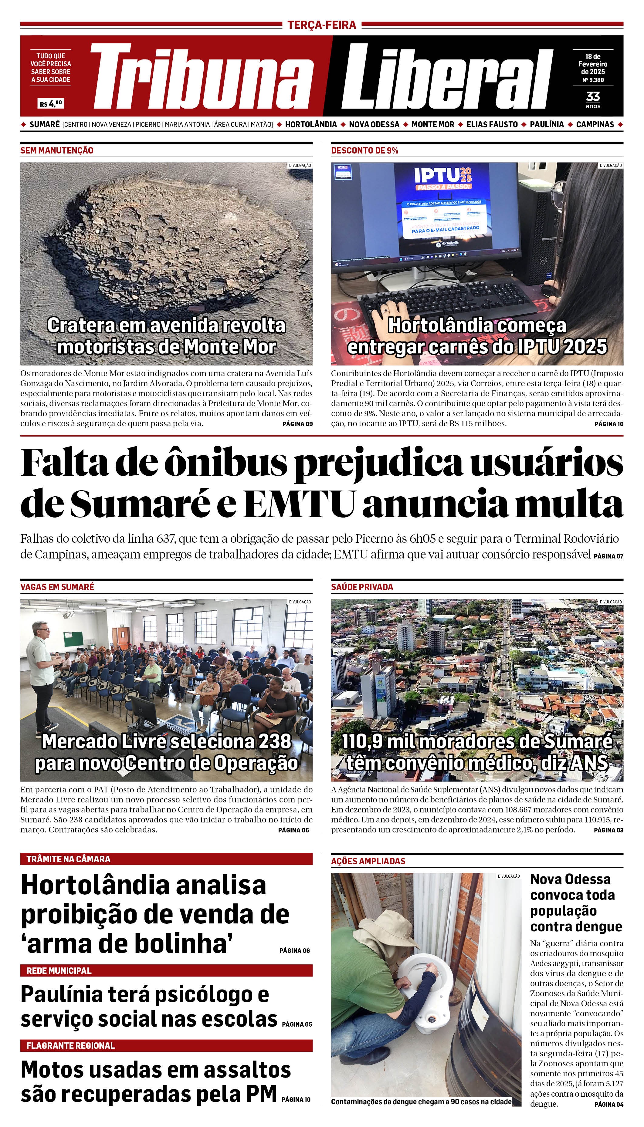 Edição de Terça-Feira - 18-02-2025