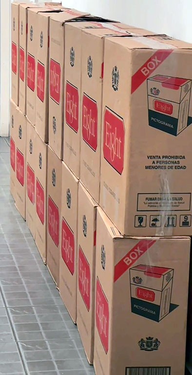 Polícia Militar apreende oito mil maços de cigarro em Hortolândia