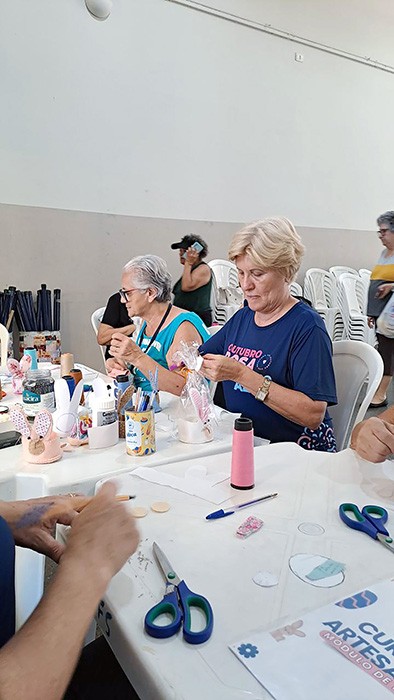 Fundo Social promove curso de artesanato em Nova Odessa