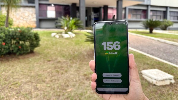 Sumaré lança app do 156 para facilitar solicitações de serviços