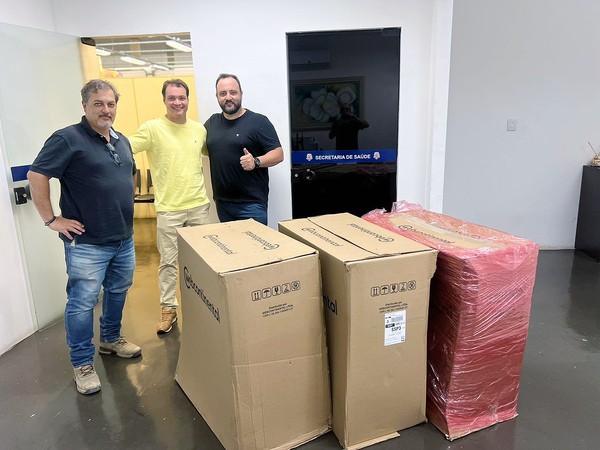 Hospital de Nova Odessa recebe doação de novos aparelhos de ar-condicionado