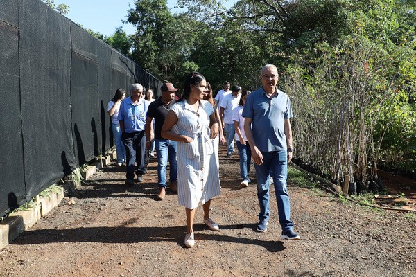 Zezé vistoria reabertura do Viveiro e frisa ganho ambiental à Hortolândia