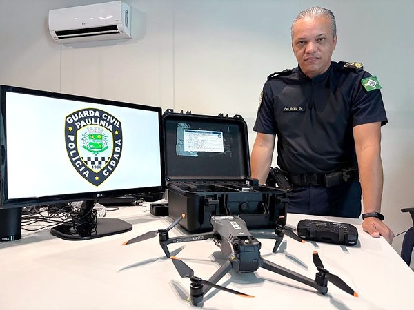 Danilo anuncia chegada de drones para reforçar segurança em Paulínia