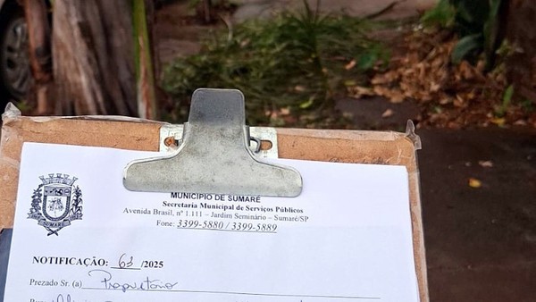 Sumaré Limpa soma 200 notificações em nova etapa do mutirão