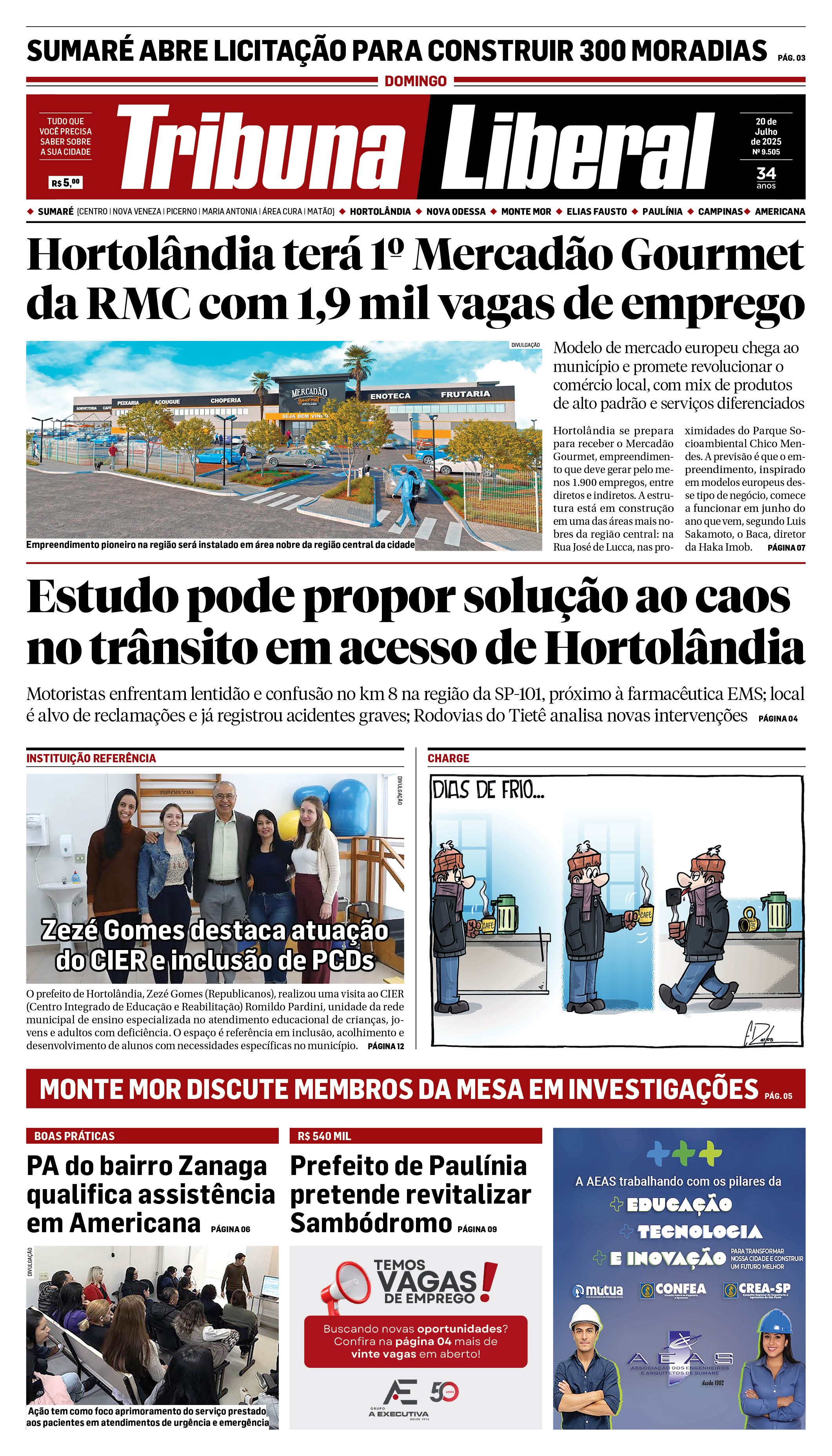 Edição de Domingo - 20-07-2025