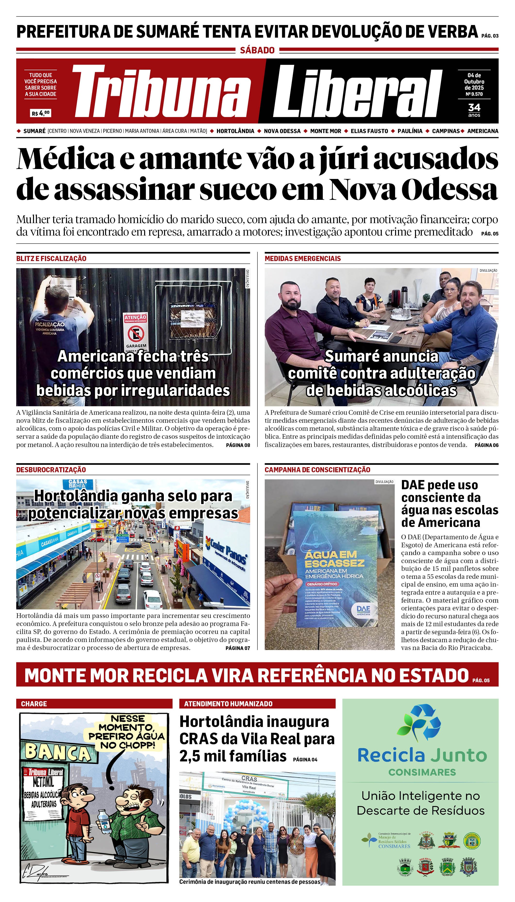 Edição de Sábado - 04-10-2025