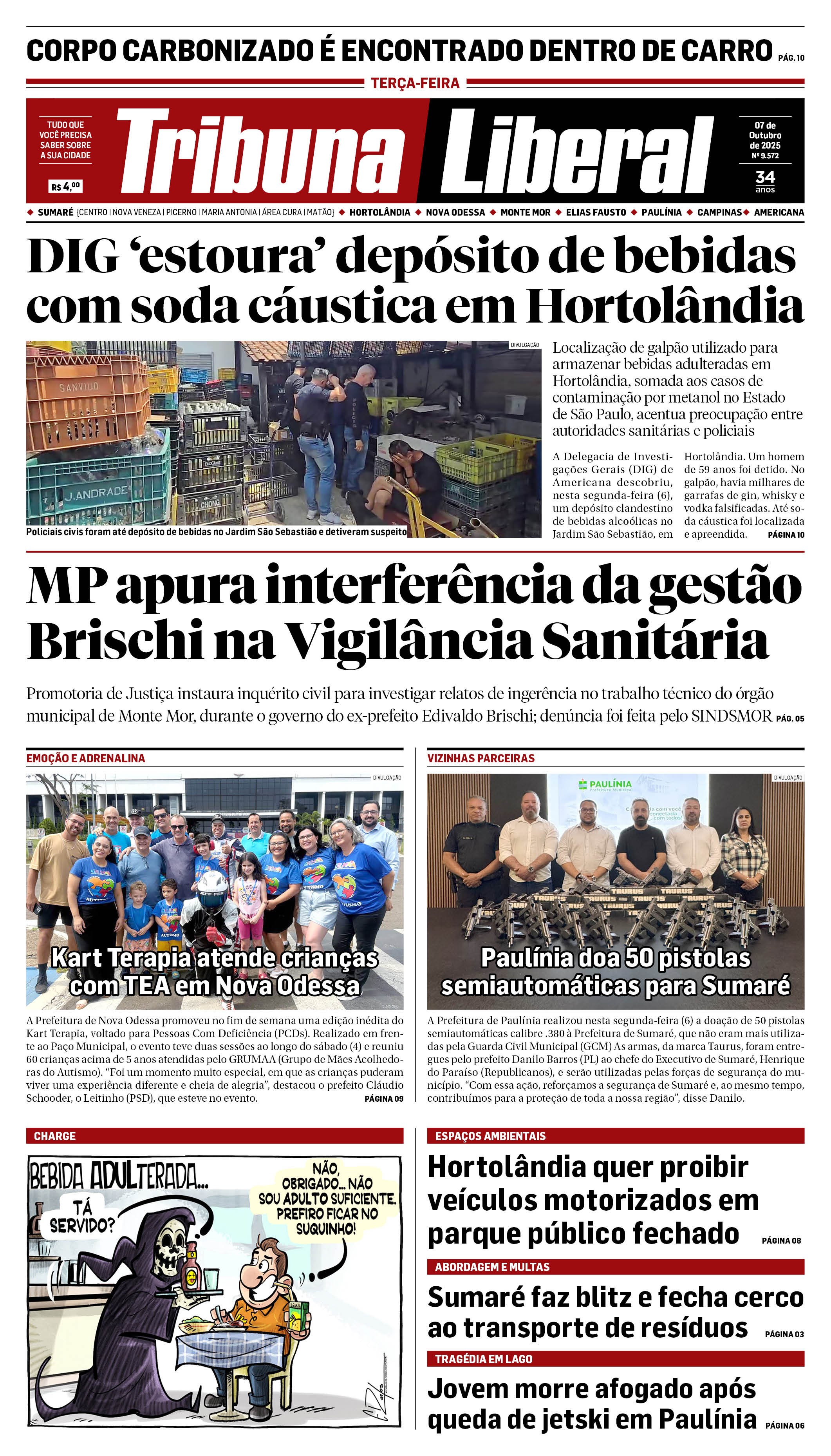 EdIção de Terça-Feira - 07-10-2025