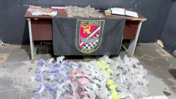 PM prende quarteto e localiza ponto de tráfico de drogas em Hortolândia