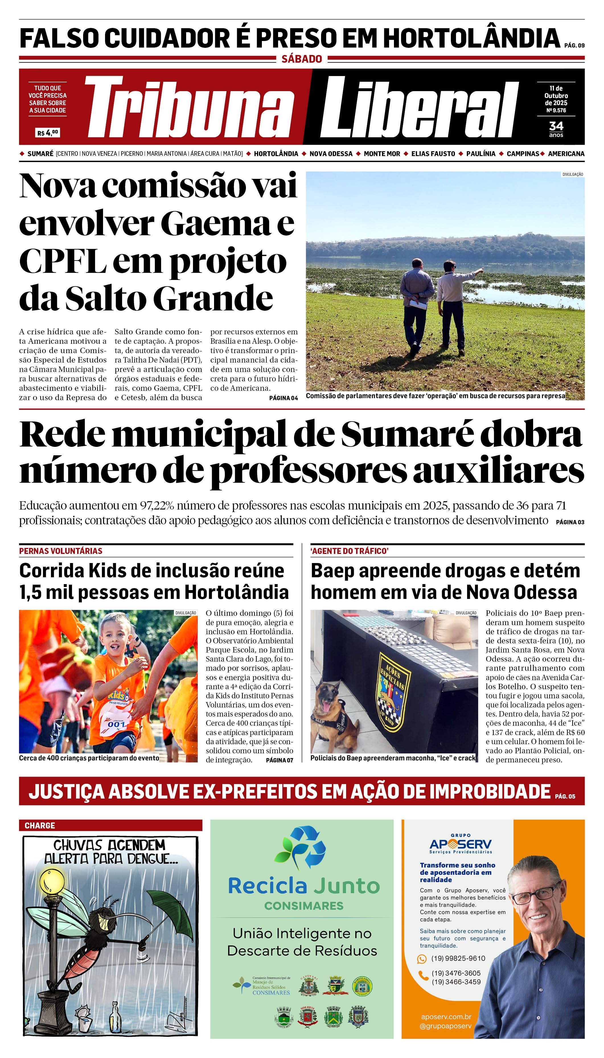 Edição de Sábado - 11-10-2025