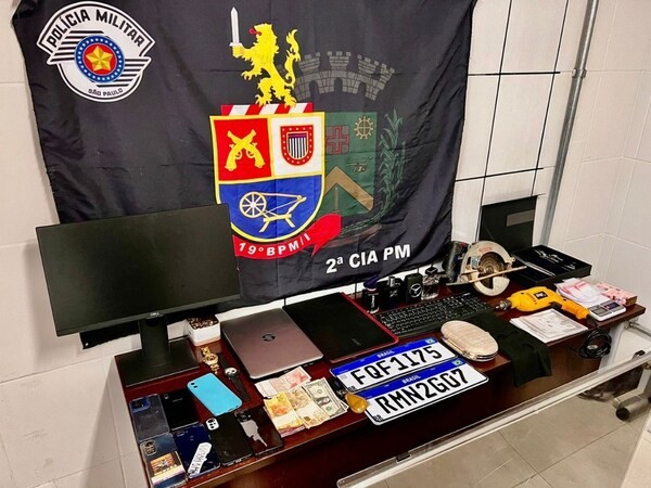 PM desmantela quadrilha de assaltantes de residência em Americana