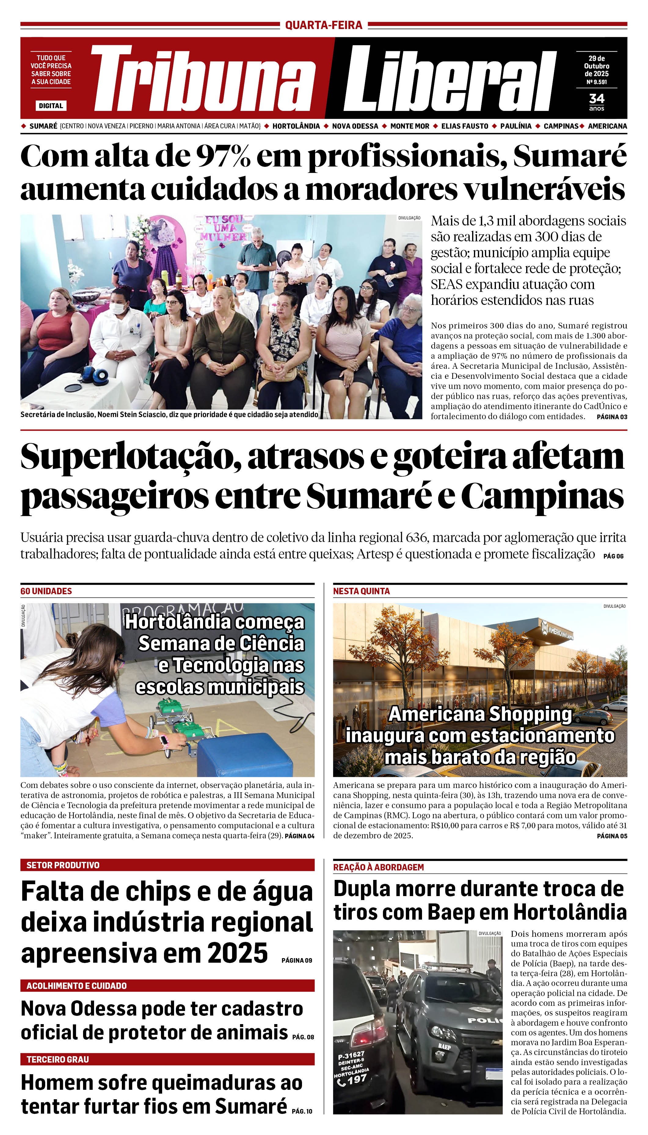 Edição de Quarta-Feira - 29-10-2025