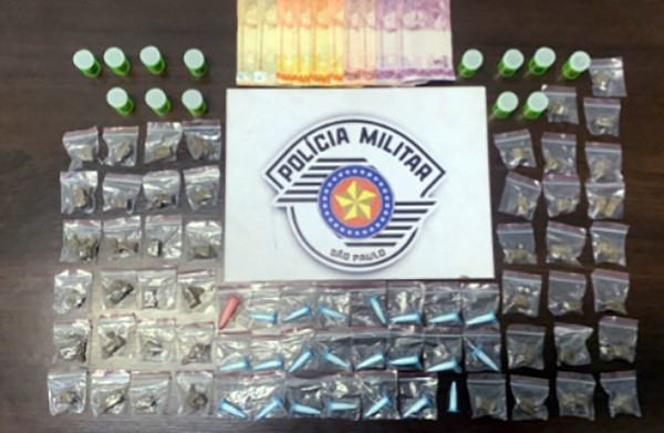 Quarteto é preso por tráfico no Portal Bordon, em Sumaré