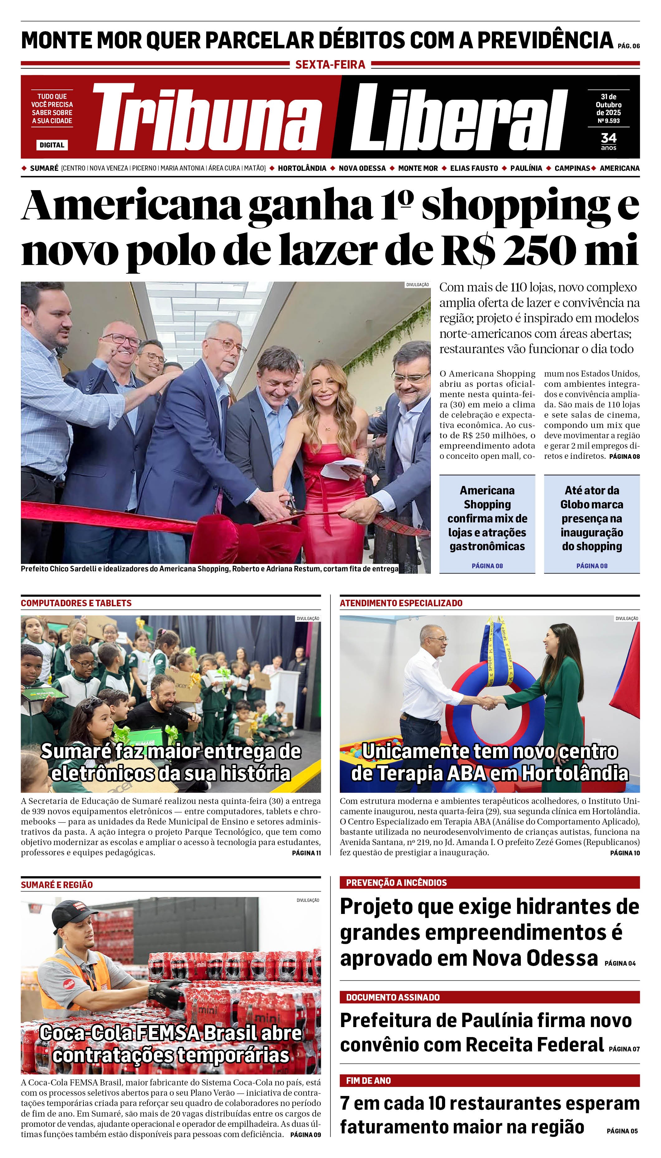 Edição de Sexta-Feira - 31-10-2025