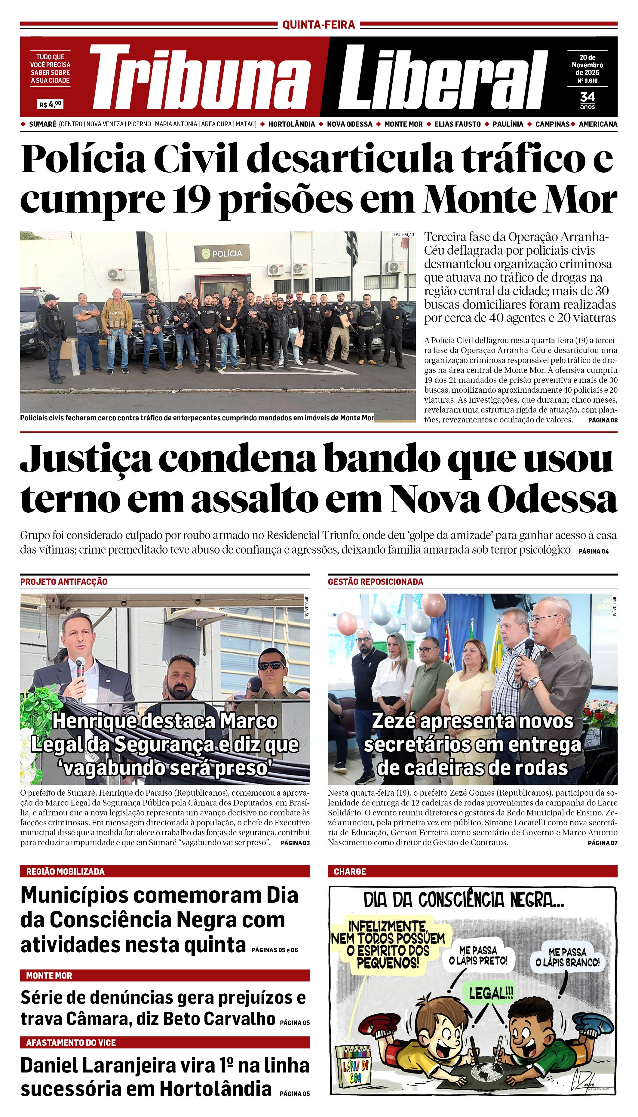 Edição de Quinta-Feira - 20-11-2025