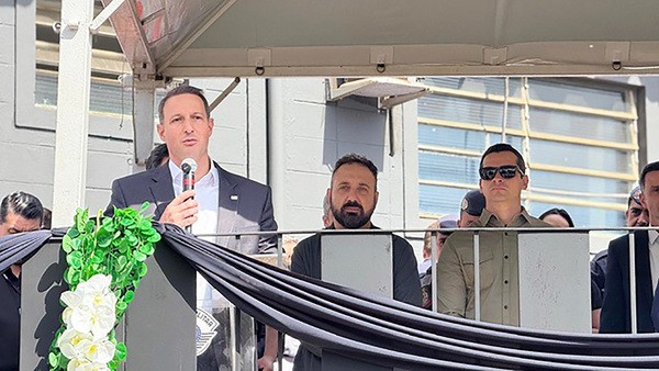 Prefeito Henrique comemora Marco Legal da Segurança Pública e diz que ‘vagabundo vai ser preso’ em Sumaré