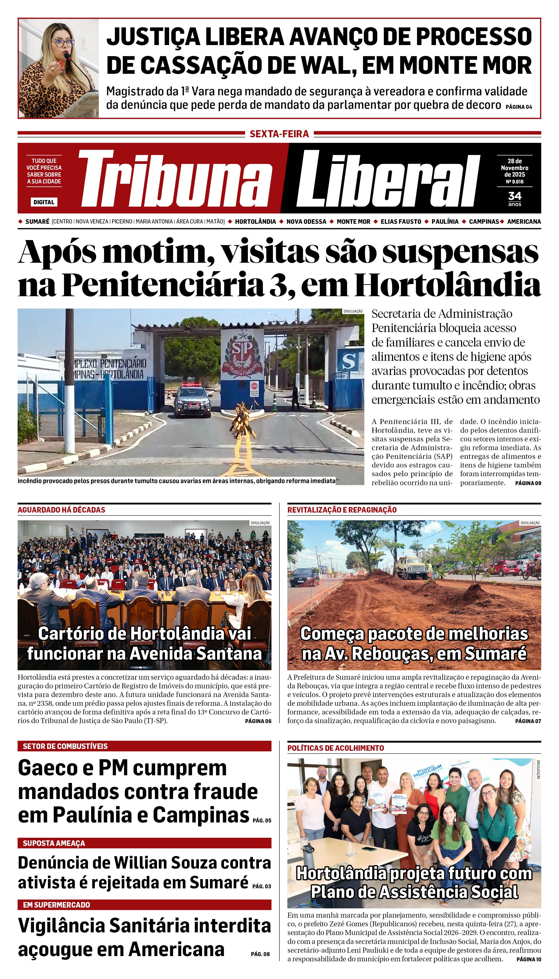 Edição de Sexta-Feira - 28-11-2025