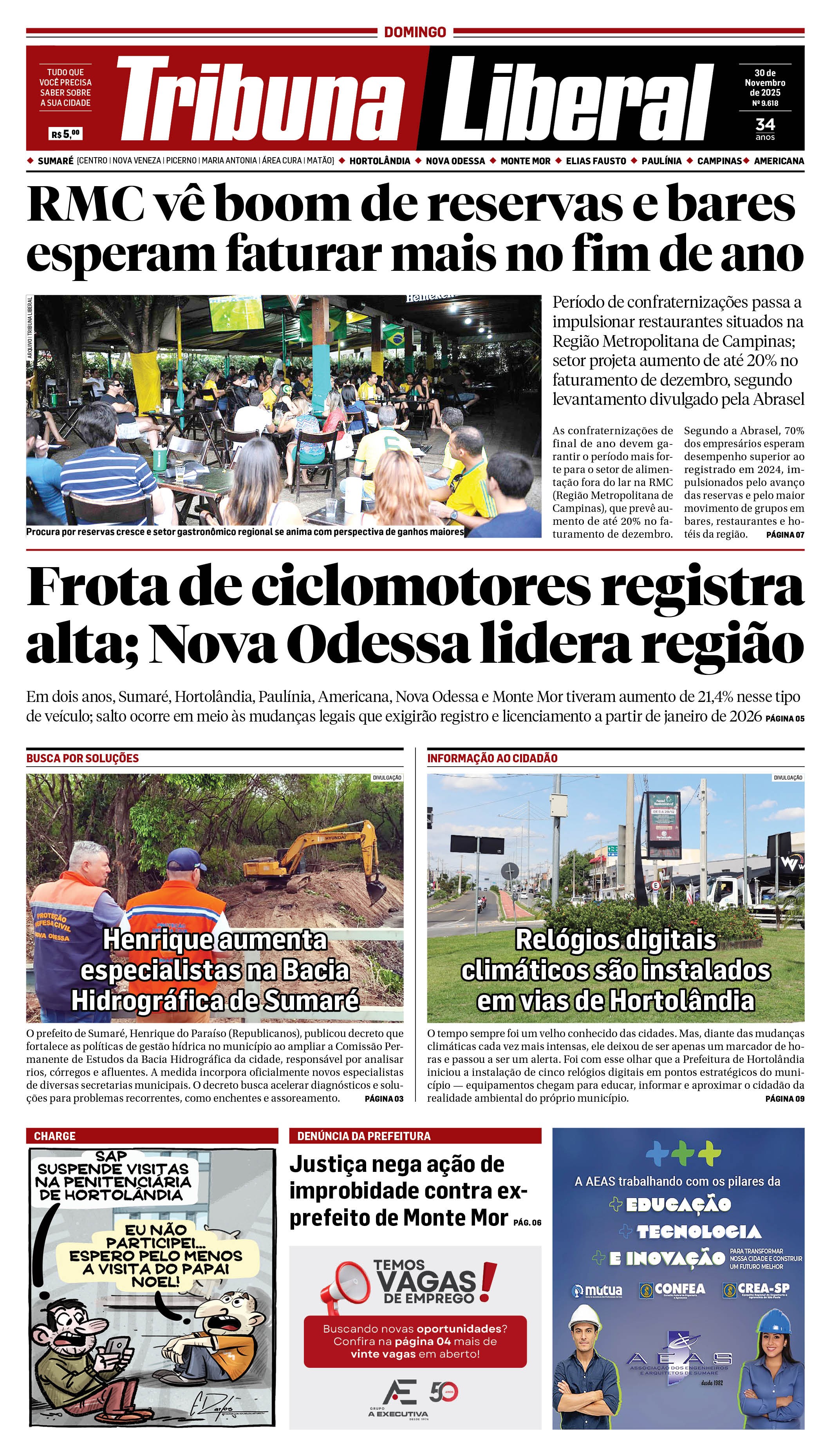 Edição de Domingo - 30-11-2025