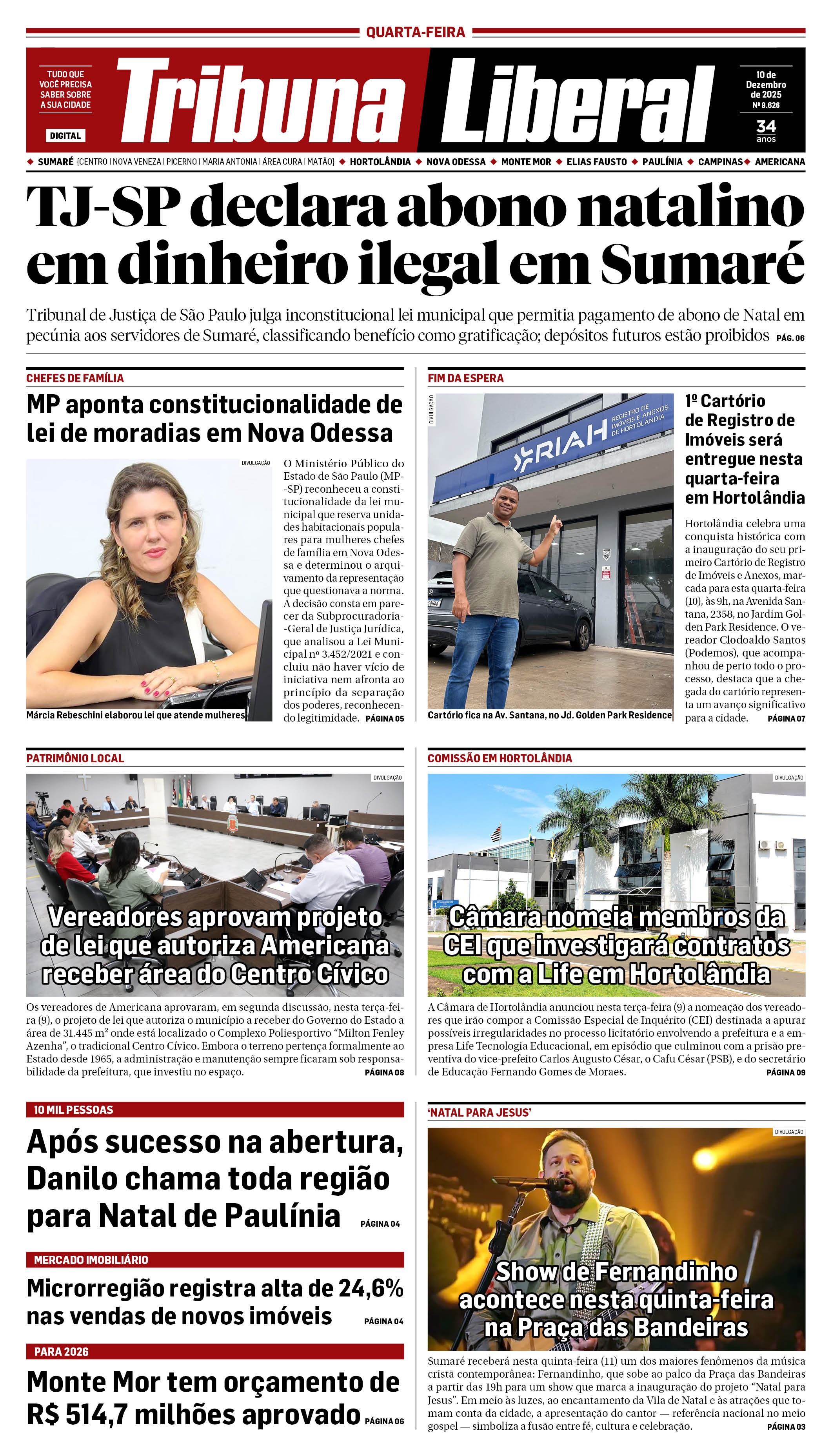 Edição de Quarta-Feira - 10-12-2025