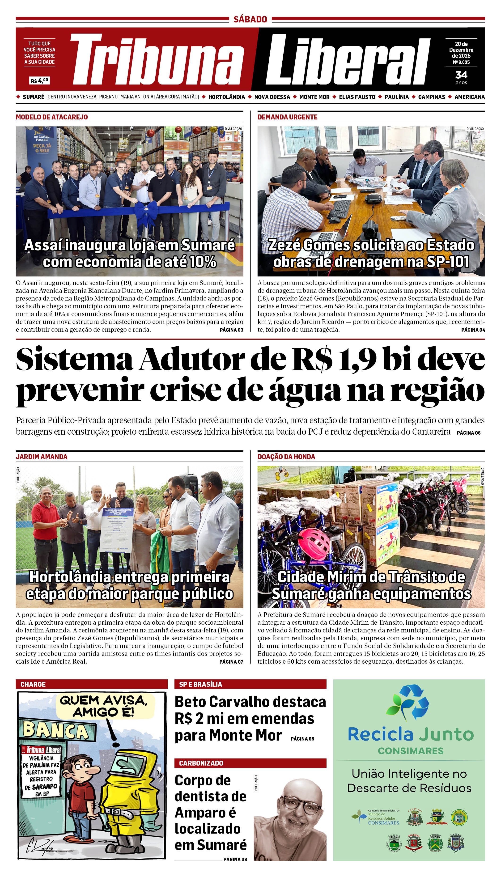 Edição de Sábado - 20-12-2025