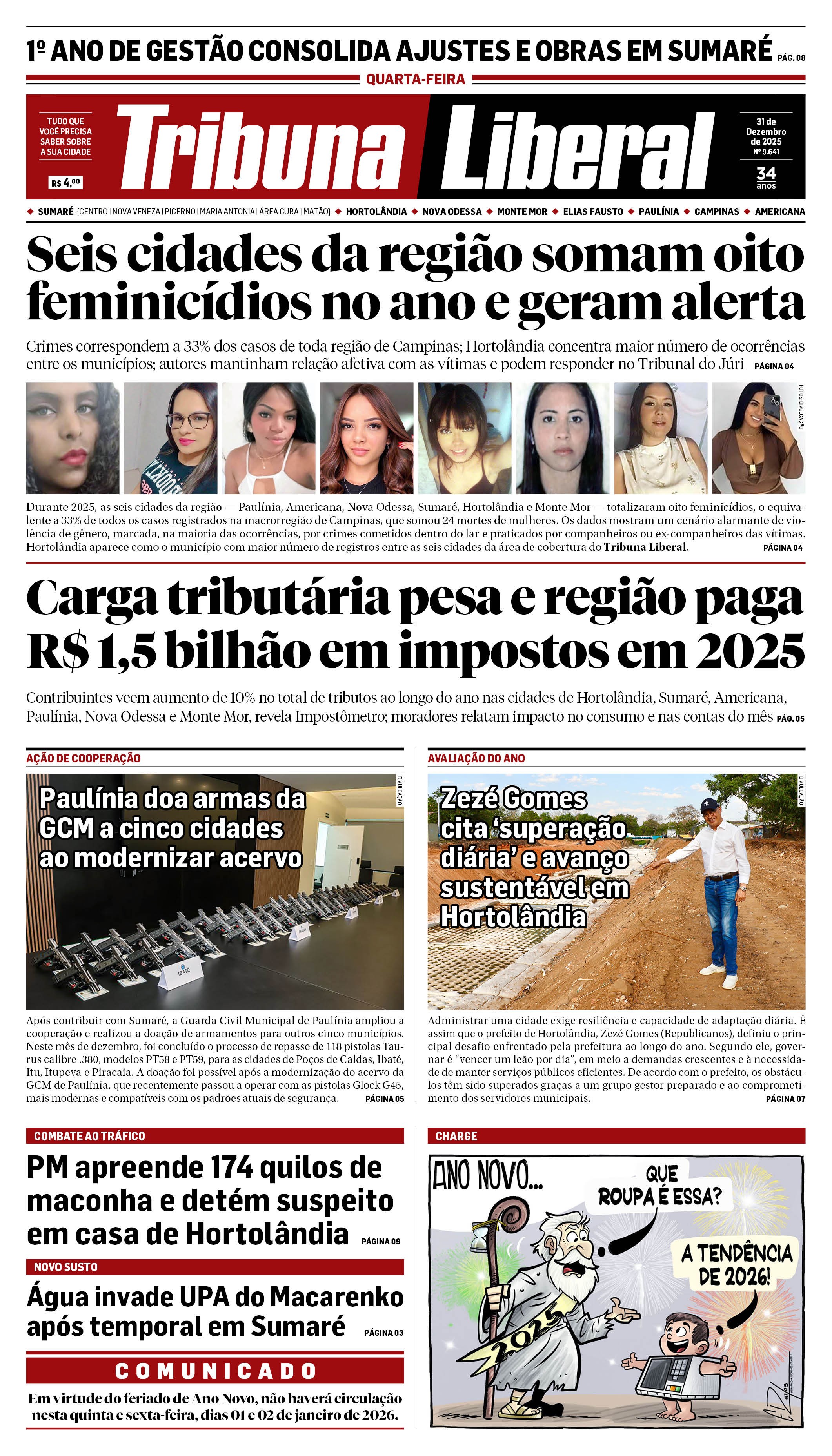 Edição de Quarta-Feira - 31-12-2025