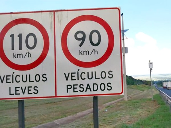 Fiscalização flagra 198 veículos em excesso de velocidade em Sumaré