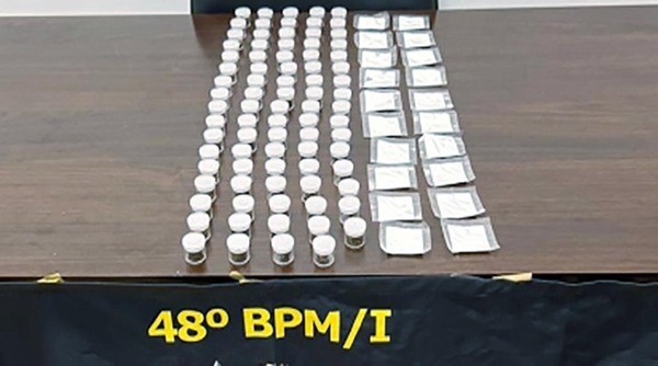 Acusado de tráfico é preso pela Polícia Militar no Portal Bordon, em Sumaré