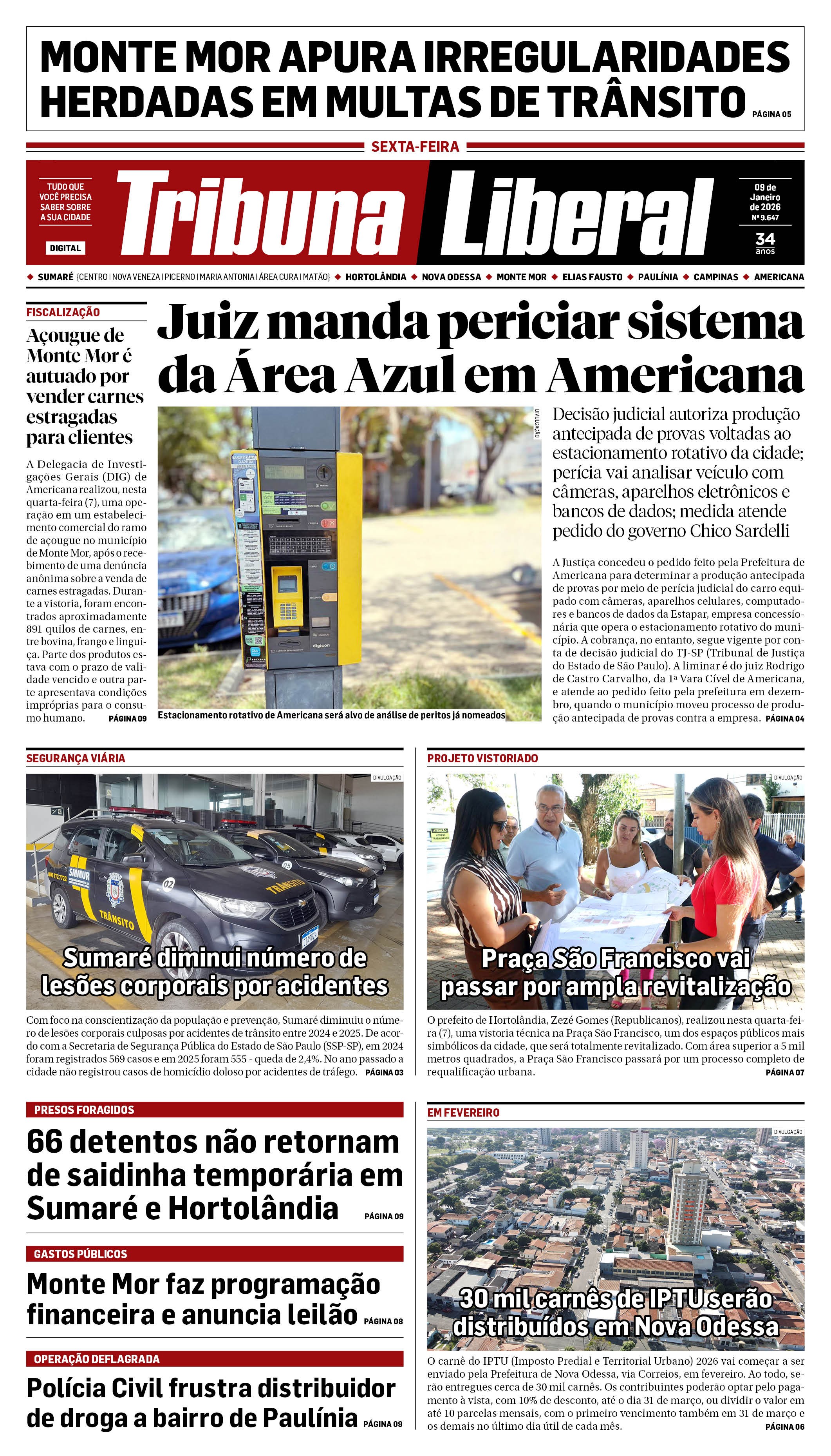 Edição de Sexta-Feira - 09-01-2026