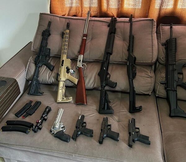 PF apreende armas e munições em imóvel de ex-secretário de Luiz Dalben em Sumaré