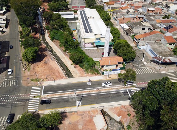 Canalização de córrego em Hortolândia utiliza tecnologia que resguarda lagoa